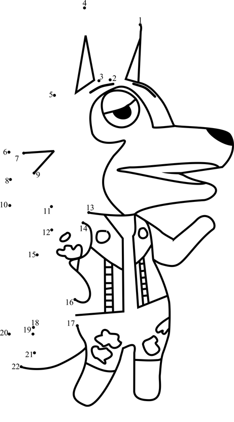 Kyle-Animal-Crossing-Dot-To-Dot printable dot to dot worksheet