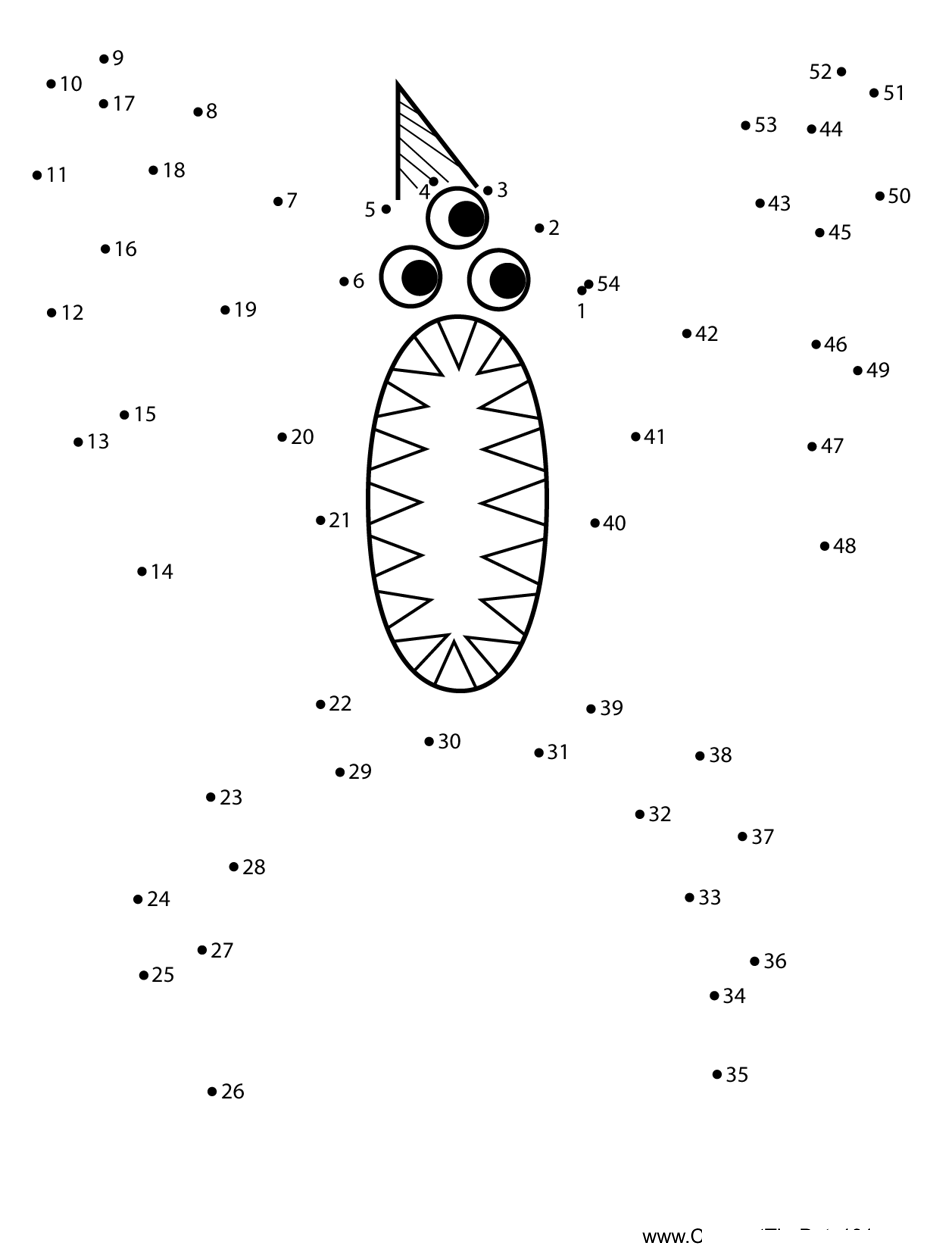 Nabnab-Garten-Of-Banban dot to dot worksheets