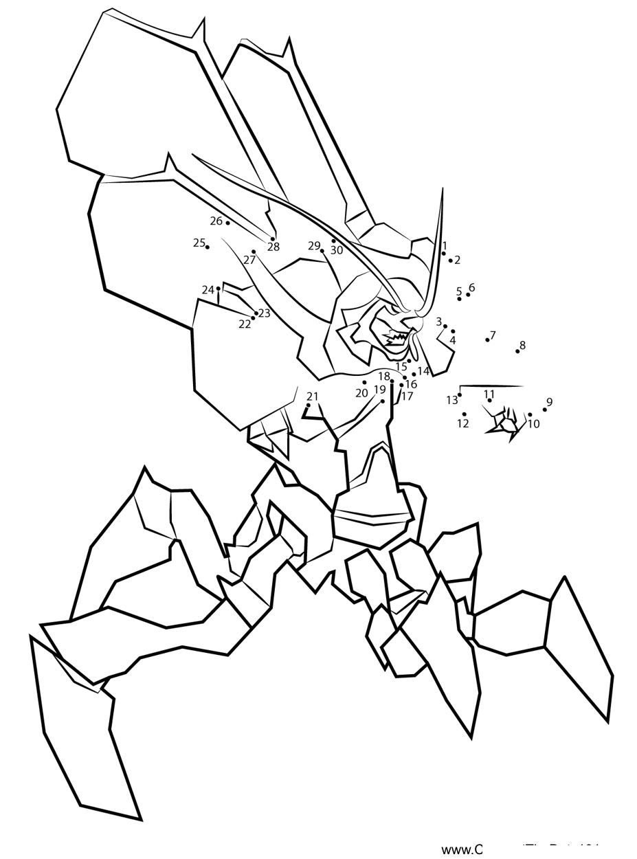 Kaeden-Jak-And-Daxter printable dot to dot worksheet