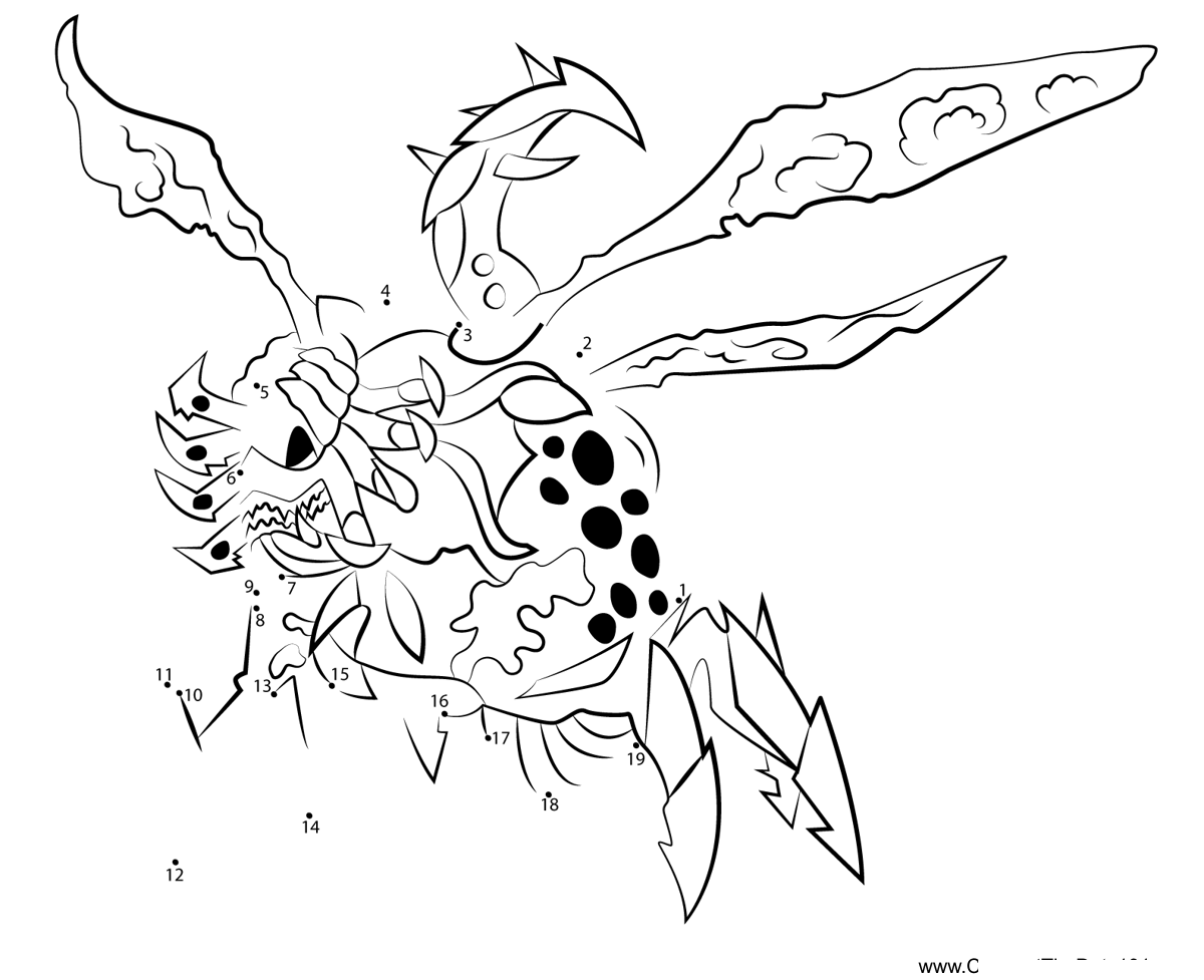 Kor-Jak-And-Daxter printable dot to dot worksheet