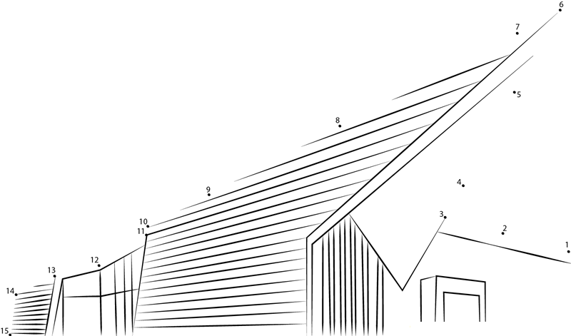 Kit Building printable dot to dot worksheet