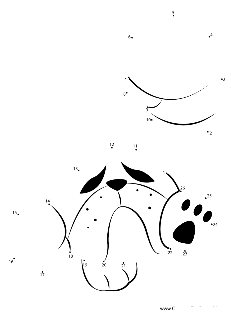 Box-Boxer-Kirby printable dot to dot worksheet