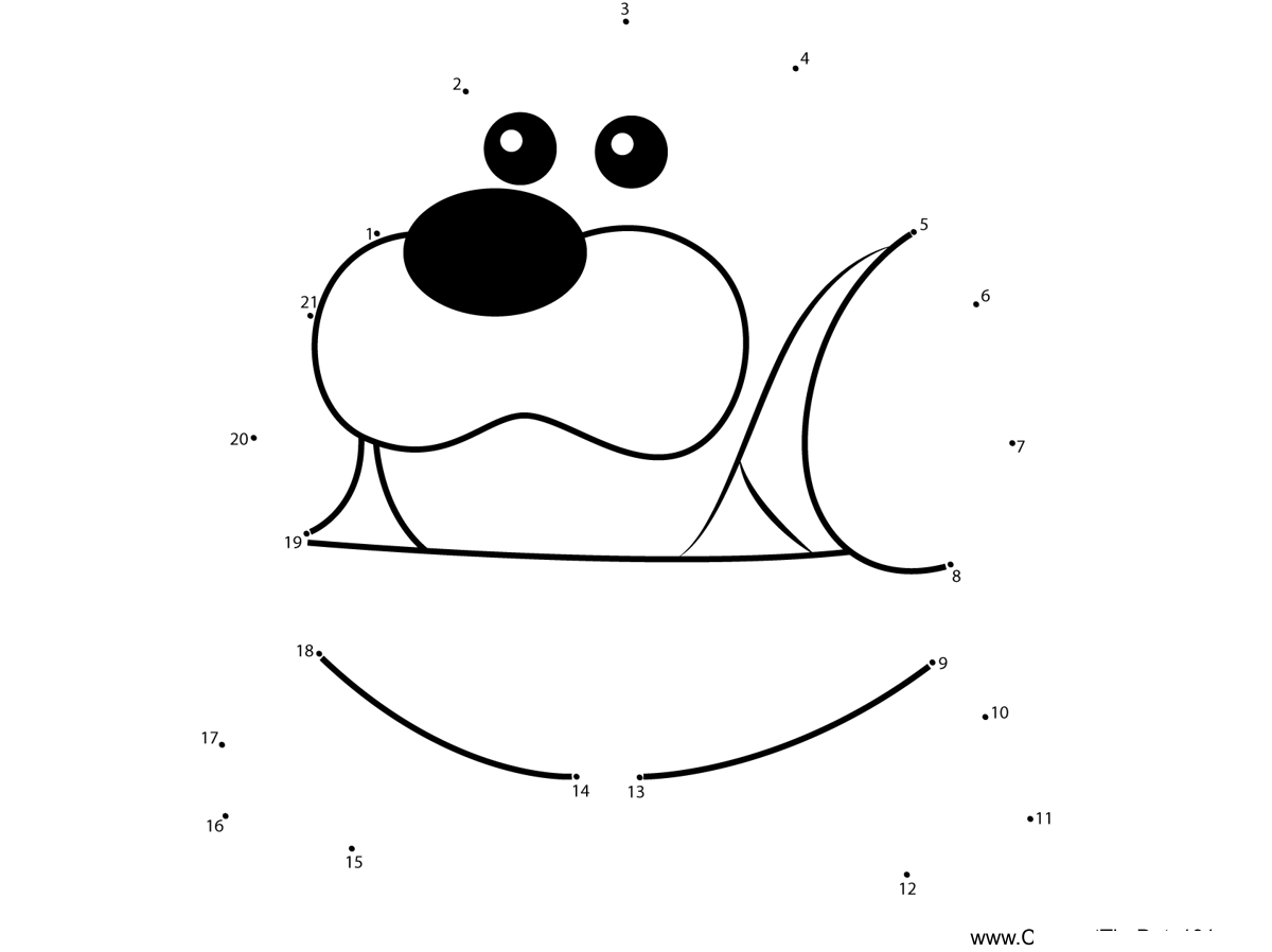 Mr-Frosty-Kirby dot to dot worksheets