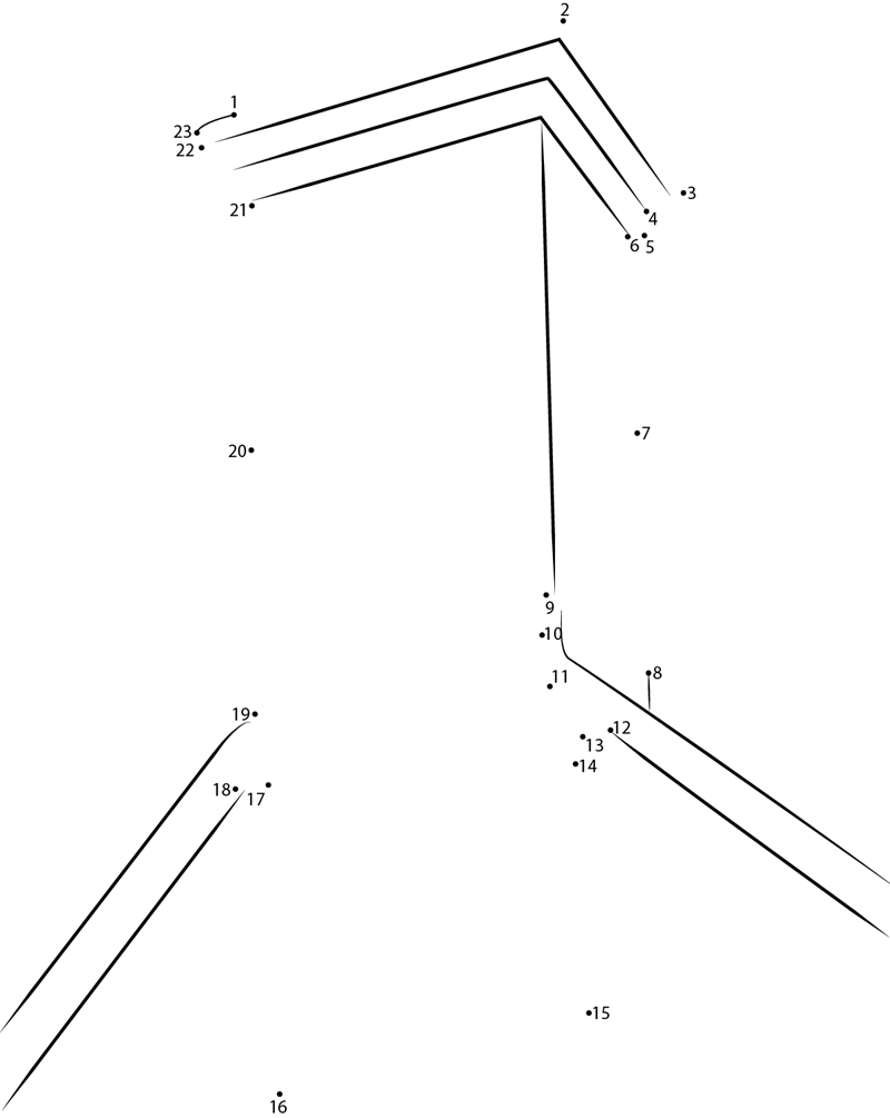 Bespoke Chimney printable dot to dot worksheet