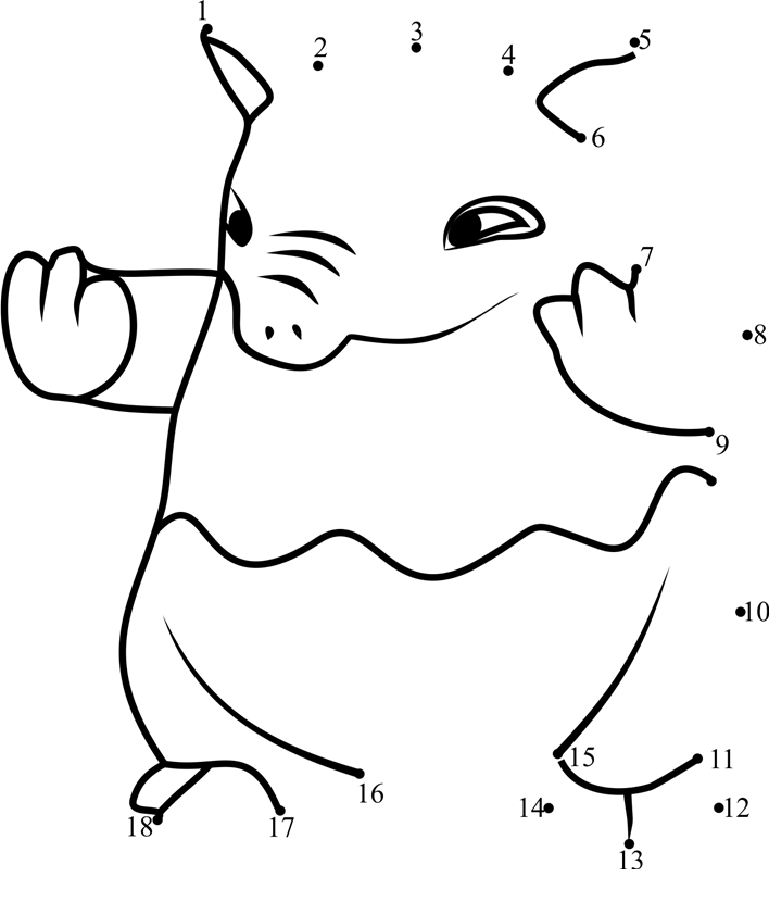 Drowzee-Pokemon-Go-Dot-To-Dot printable dot to dot worksheet