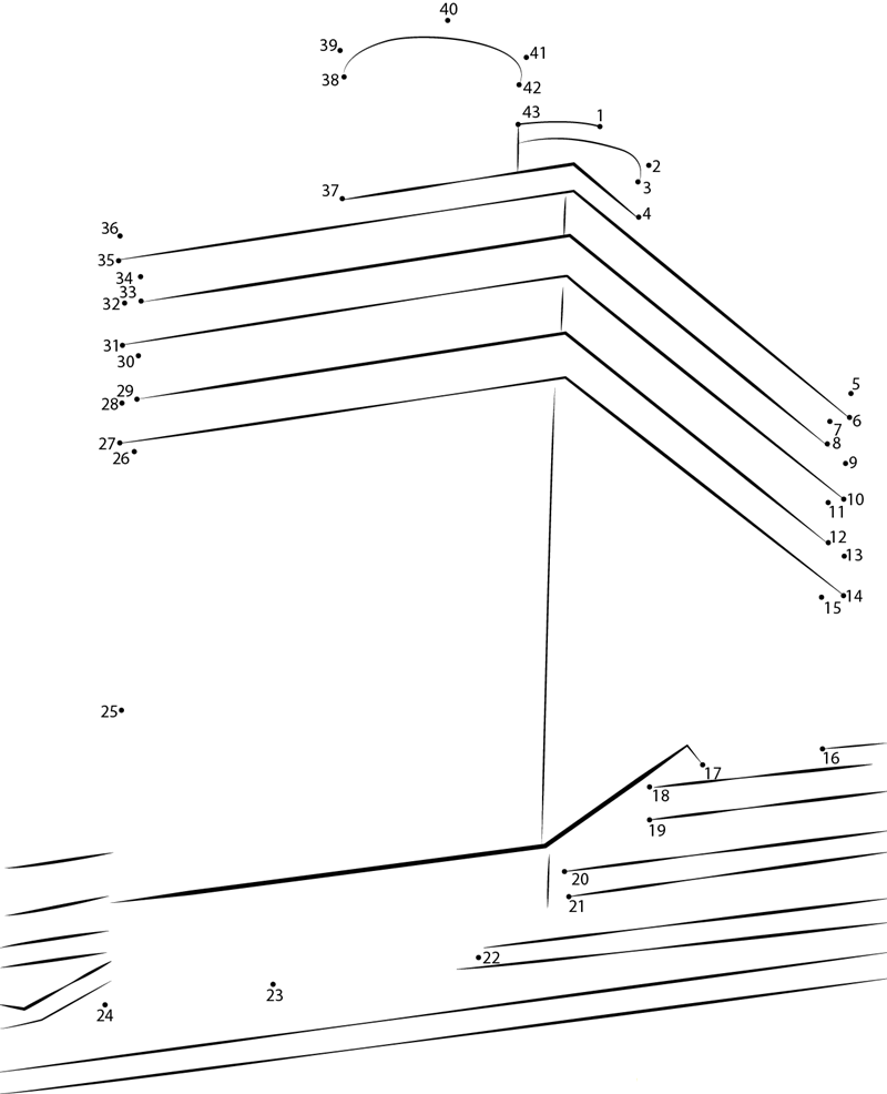 Kemenys Chimney printable dot to dot worksheet