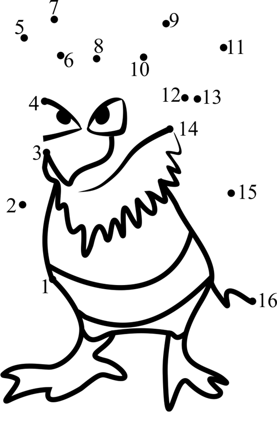 Spearow-Pokemon-Go-Dot-To-Dot printable dot to dot worksheet