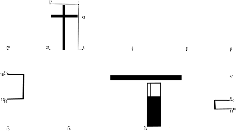 Saint Nicholas Antiochian Church printable dot to dot worksheet