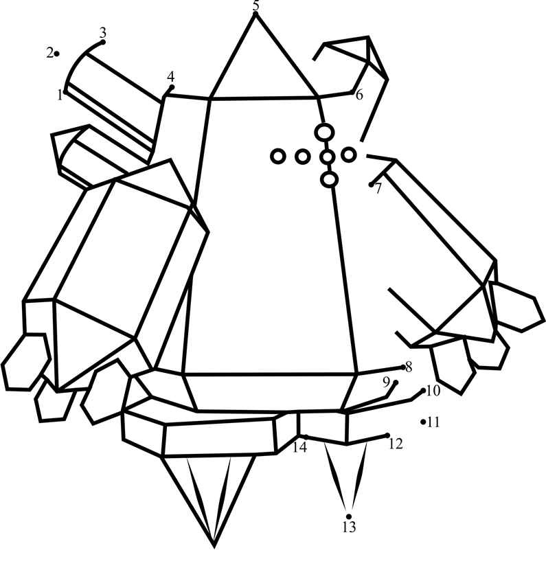 Pokemon-Regice-Dot-To-Dot printable dot to dot worksheet