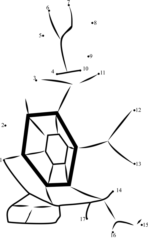 Pokemon-Roggenrola-Dot-To-Dot printable dot to dot worksheet