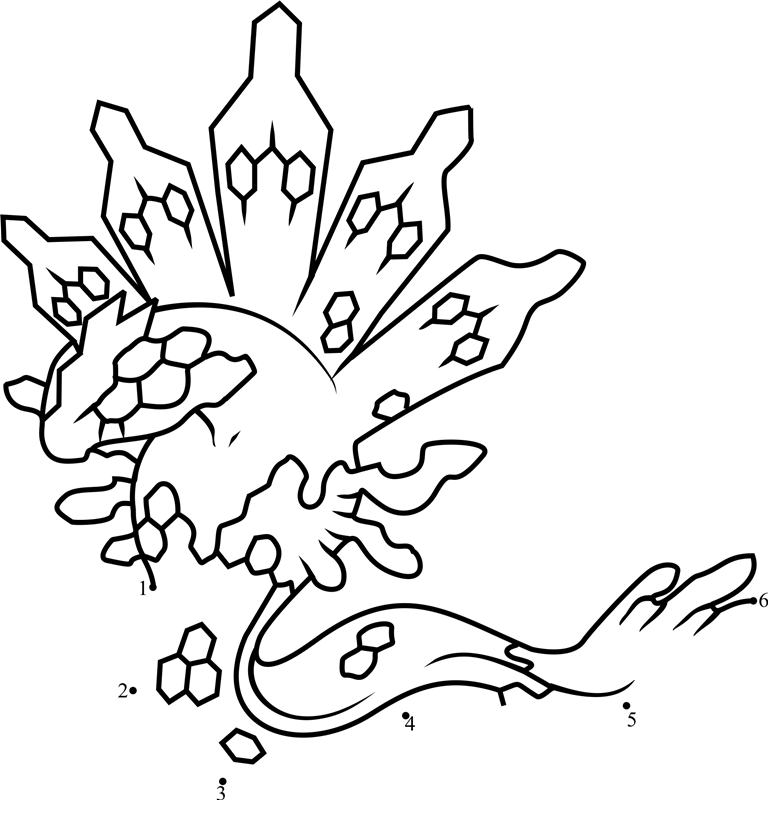 Pokemon-Zygarde-Dot-To-Dot printable dot to dot worksheet