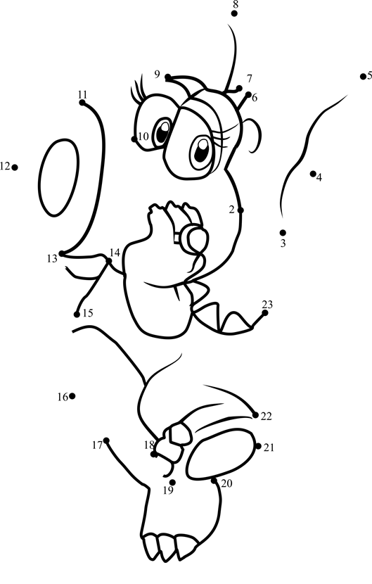 Birdo-From-Super-Mario-Dot-To-Dot printable dot to dot worksheet