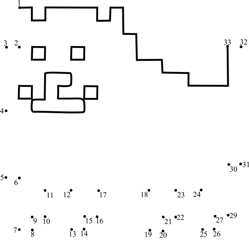 Annoying-Dog-Dot-To-Dot printable dot to dot worksheet