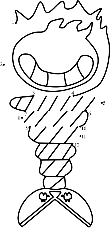 Pyrope-Dot-To-Dot dot to dot worksheets