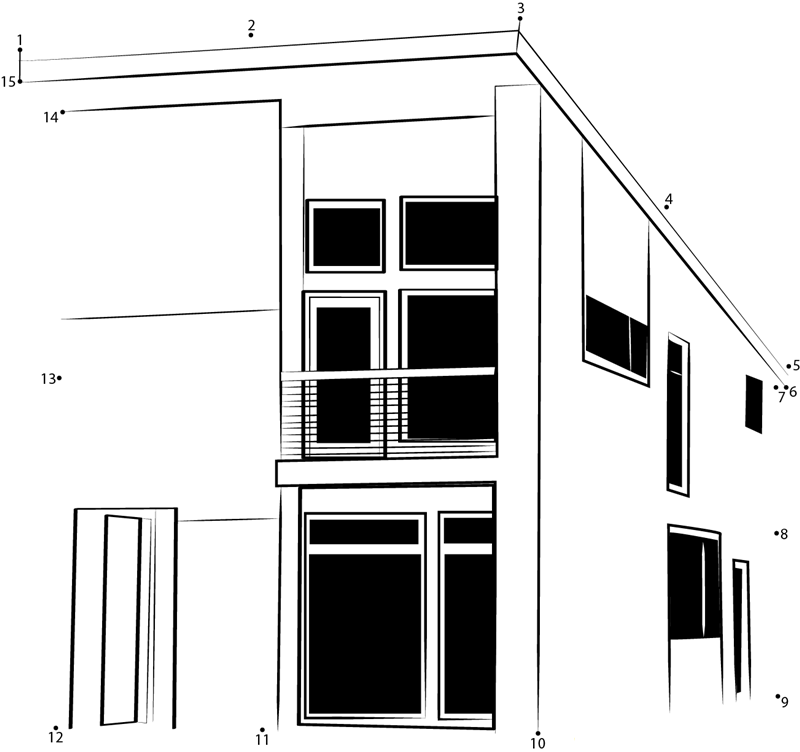 Traditional Duplex dot to dot worksheets