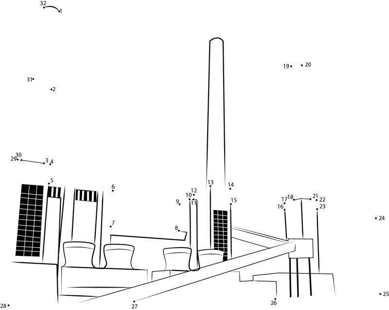 Volkswagen Factory dot to dot worksheets