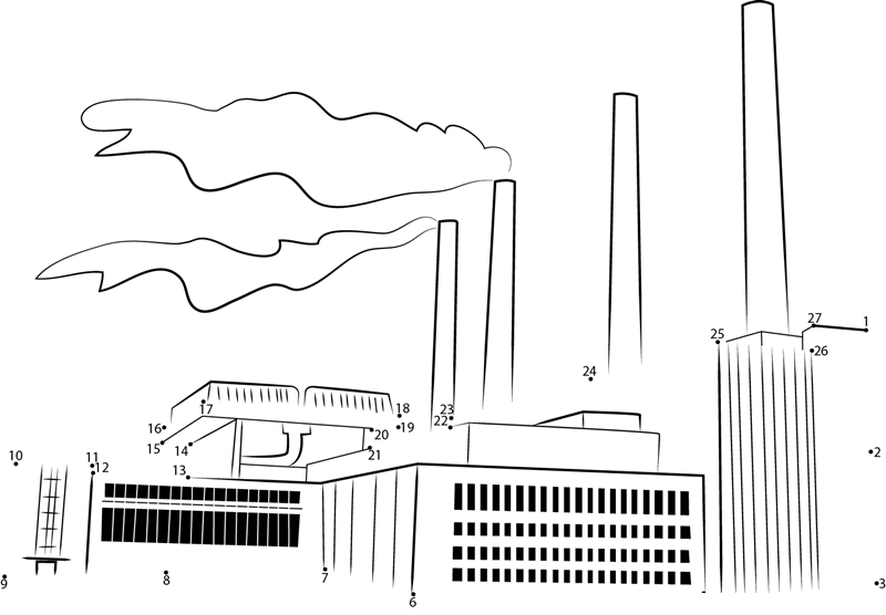 Wolfsburg Vw Werk dot to dot worksheets