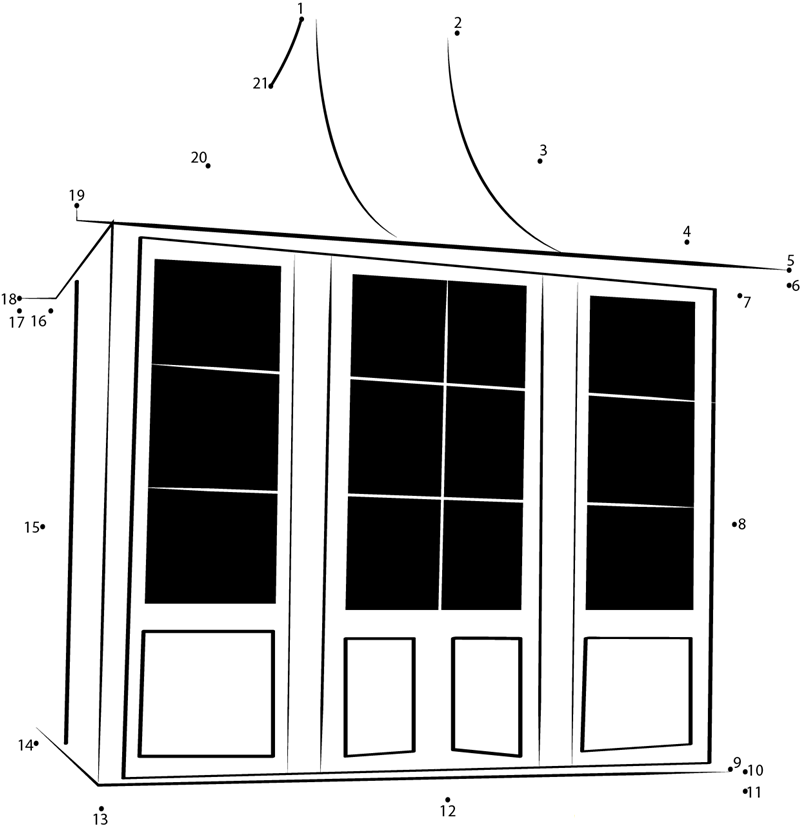 Potting Shed dot to dot worksheets