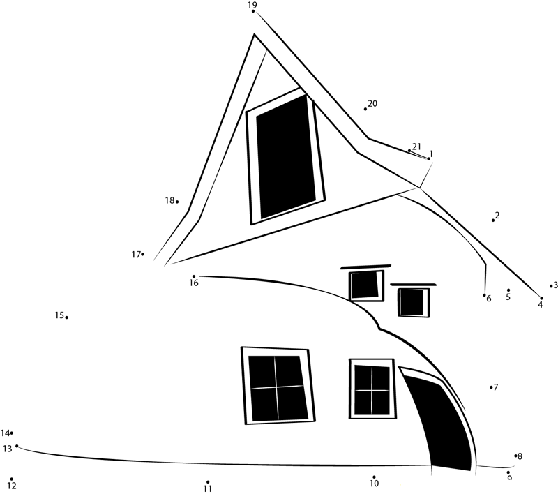 Shoe House Branddraai Mpumalanga dot to dot worksheets