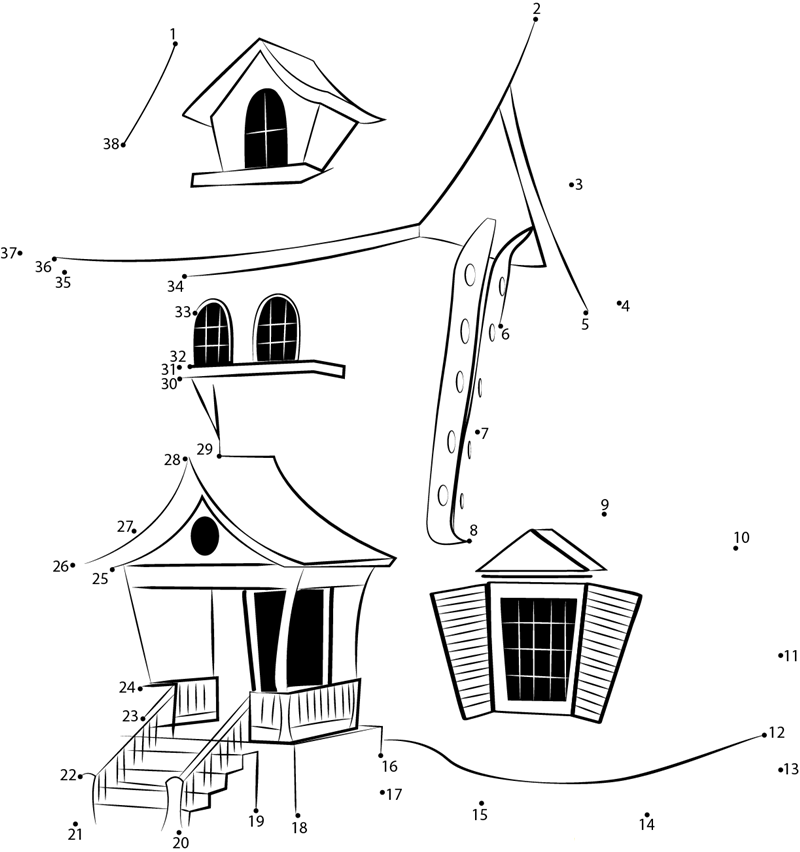 Shoe House Kurwa Hills Dumka dot to dot worksheets