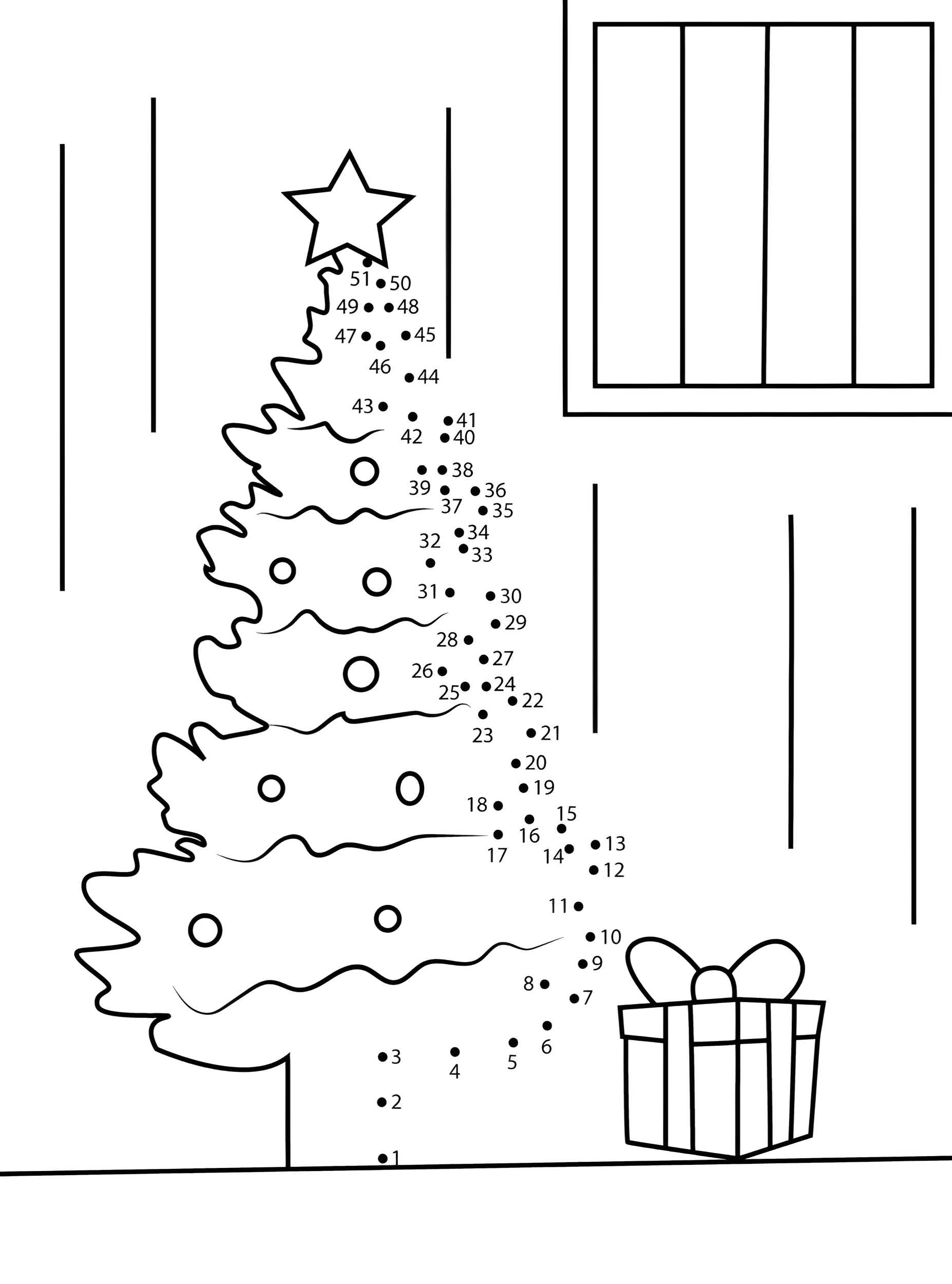 Gifts under Christmas tree