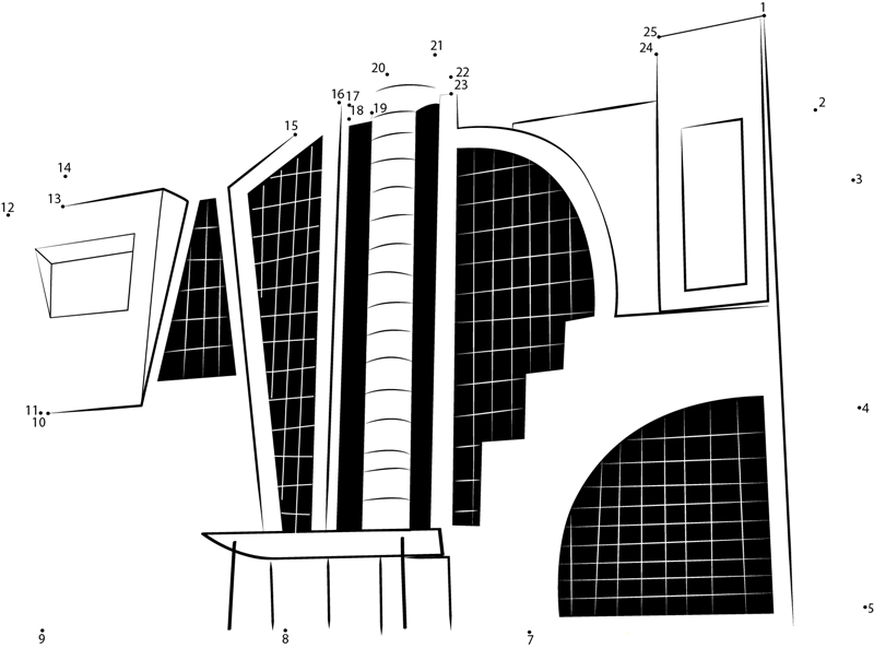 Churchill Square Shopping Centre dot to dot worksheets