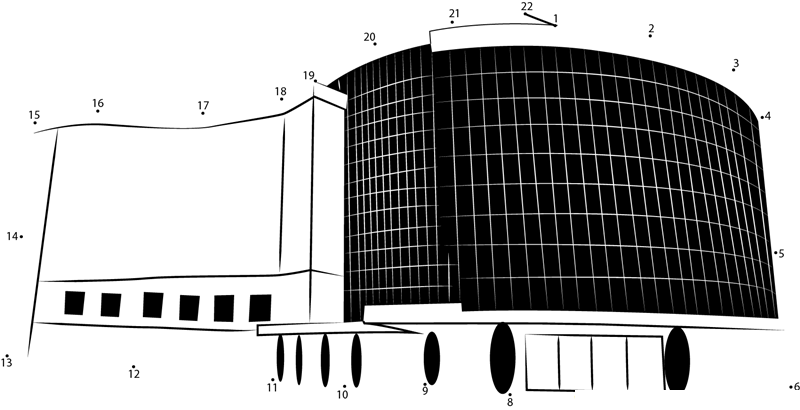 Mega Shopping Mall dot to dot worksheets