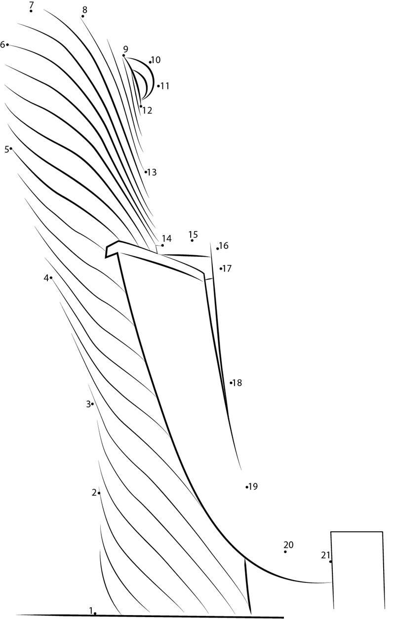 Capital Gate Tower printable dot to dot worksheet