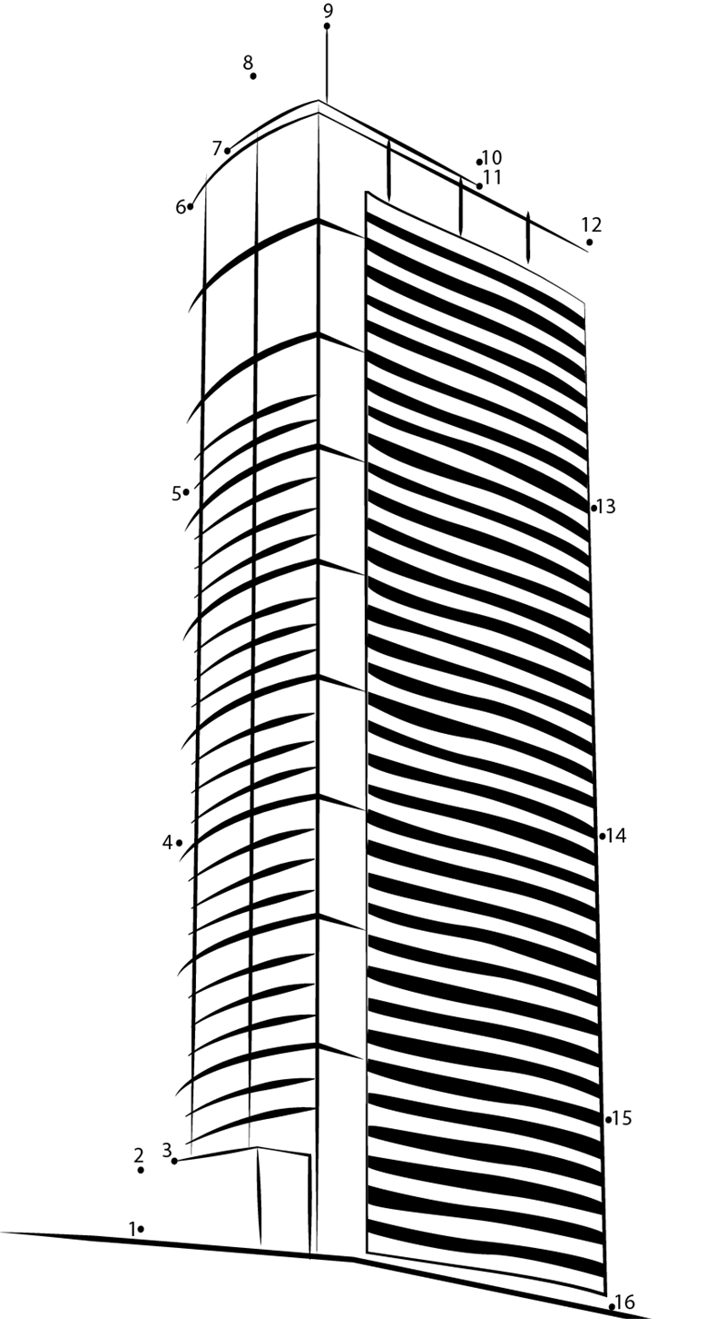 Two Union Square dot to dot worksheets