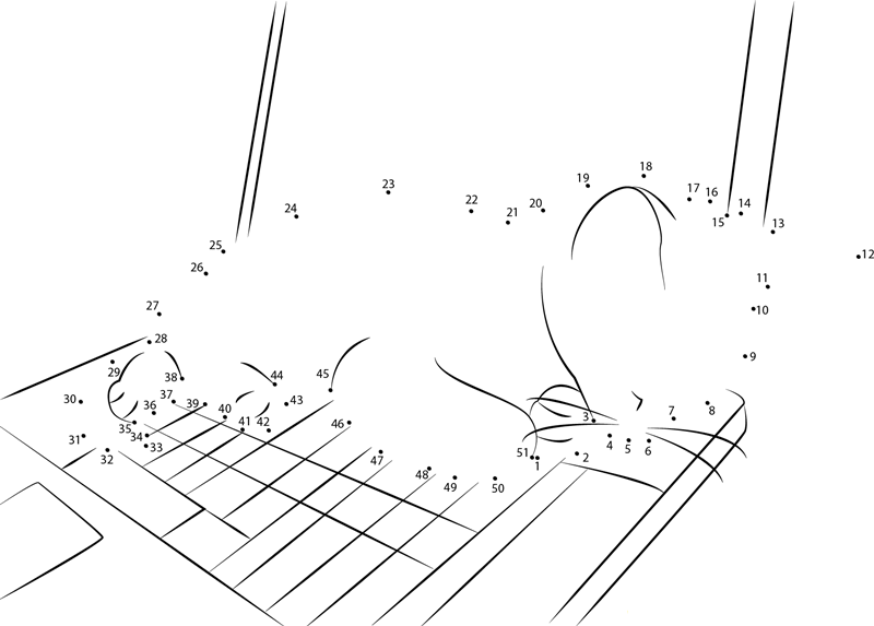 Dont Sleep dot to dot worksheets