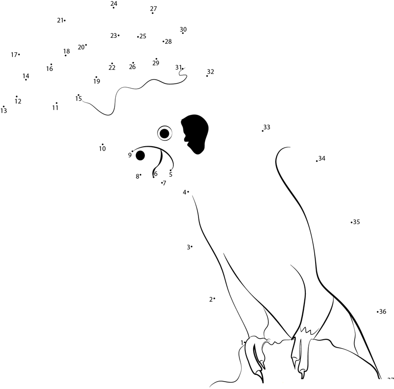 Cockatoo In Cages printable dot to dot worksheet