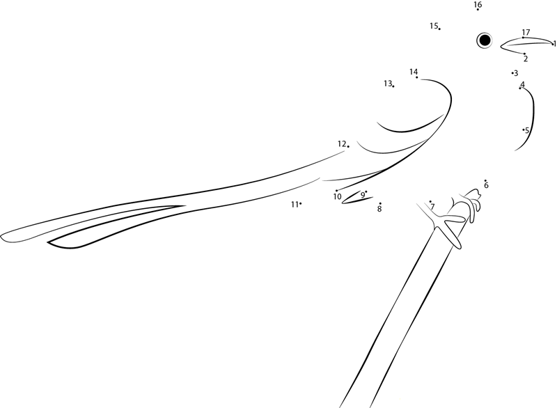 Scissortailed Flycatcher Roma Tx printable dot to dot worksheet