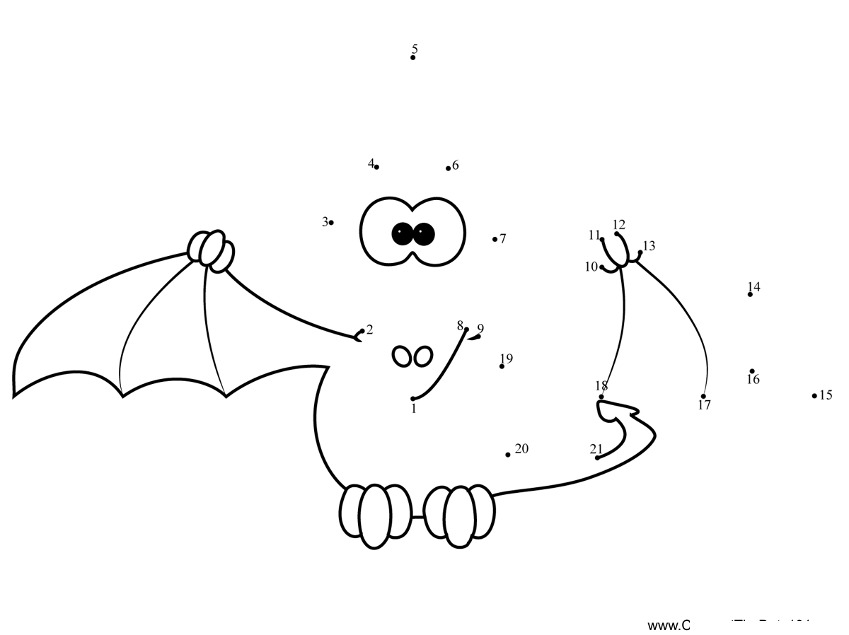 Cute-Dinosaur-For-Kids-Dinosaur dot to dot worksheets