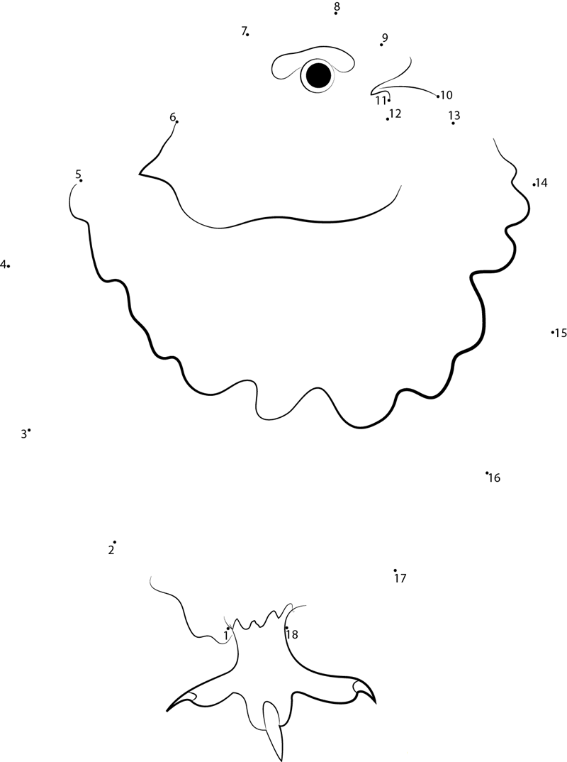 A Willow Ptarmigan printable dot to dot worksheet