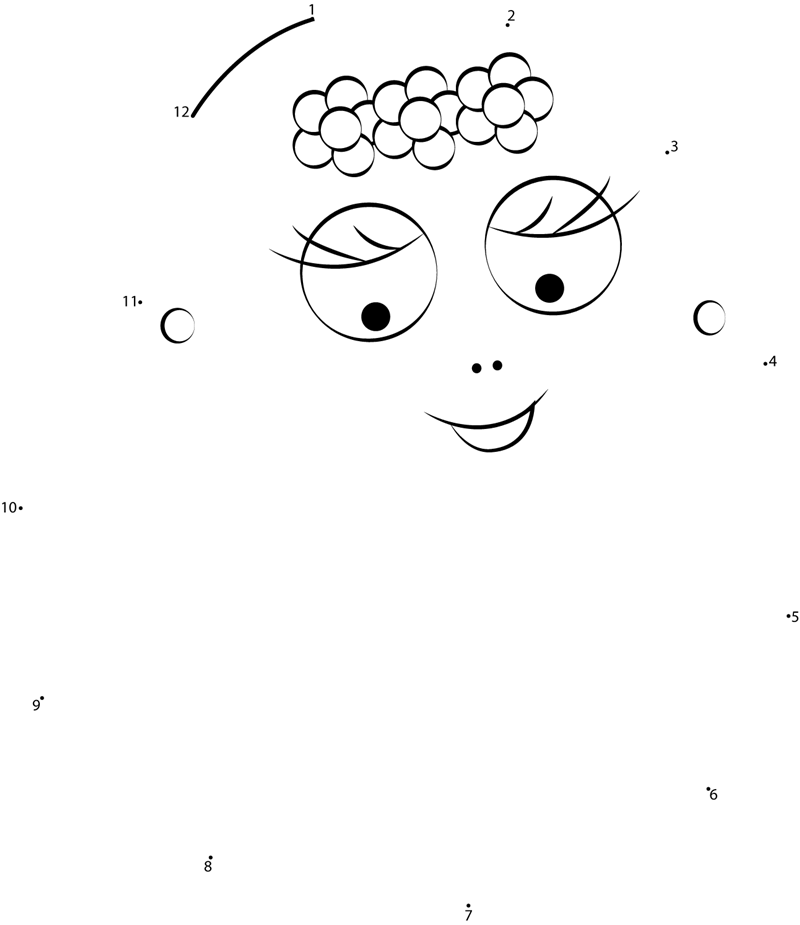 Mask-Barbamama-Maschera-Dot-To-Dot printable dot to dot worksheet