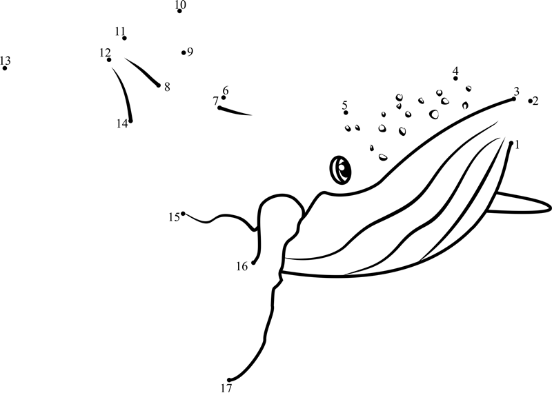 Humpback-Whale-From-Fantasia-Dot-To-Dot printable dot to dot worksheet