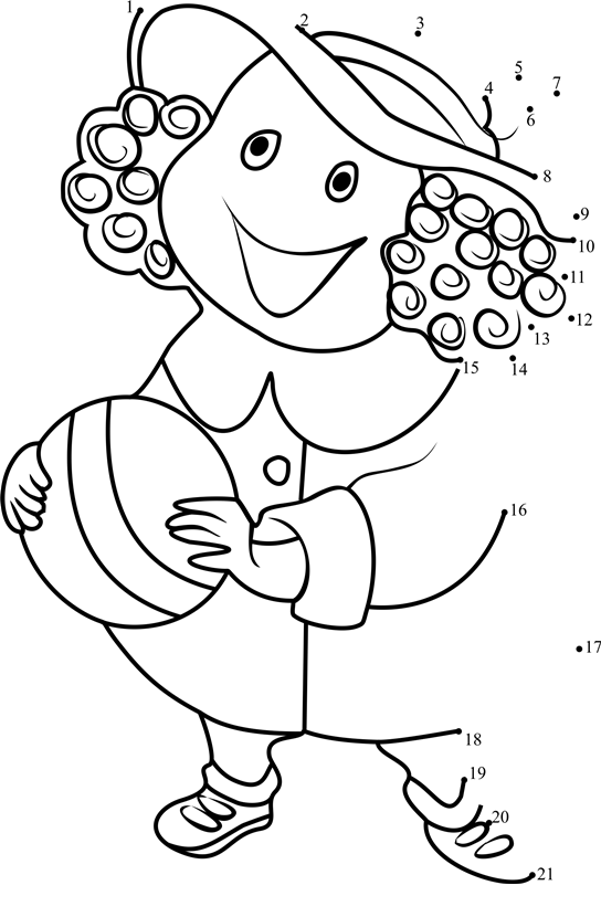 Rachel-From-Fantasia-Dot-To-Dot printable dot to dot worksheet