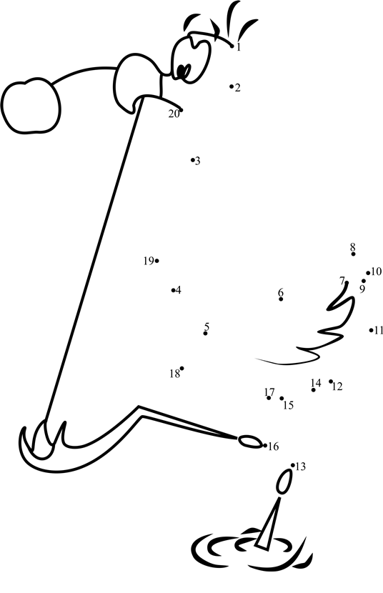 Yo-Yo-Flamingo-From-Fantasia-Dot-To-Dot printable dot to dot worksheet