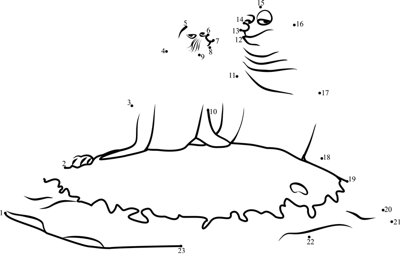 Rudder-And-Fluke-Dot-To-Dot printable dot to dot worksheet