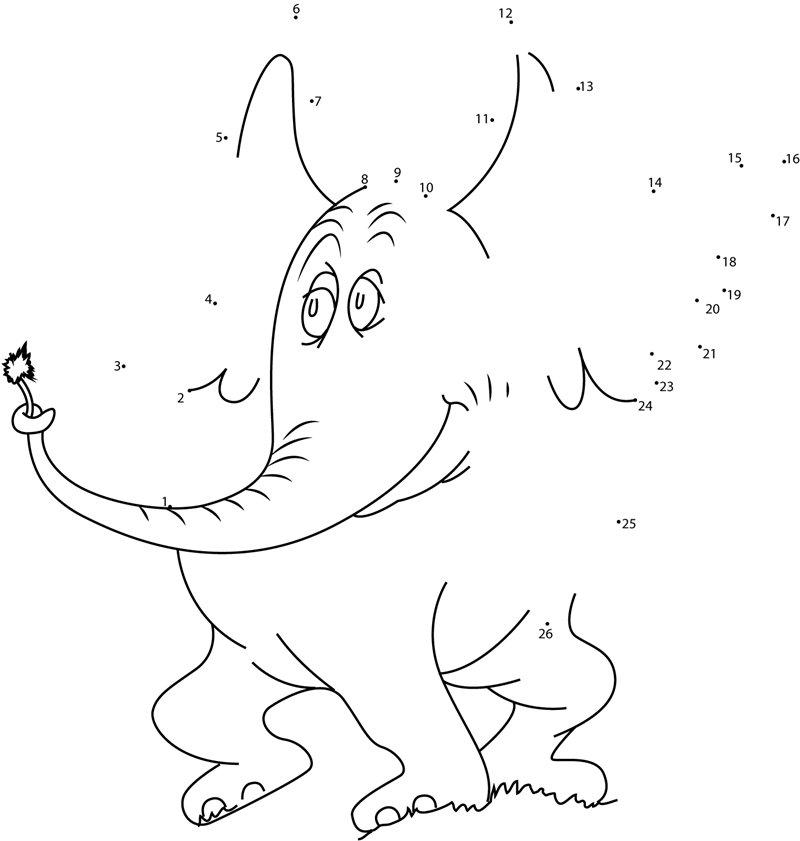 Horton-Wallpaper-Dot-To-Dot printable dot to dot worksheet