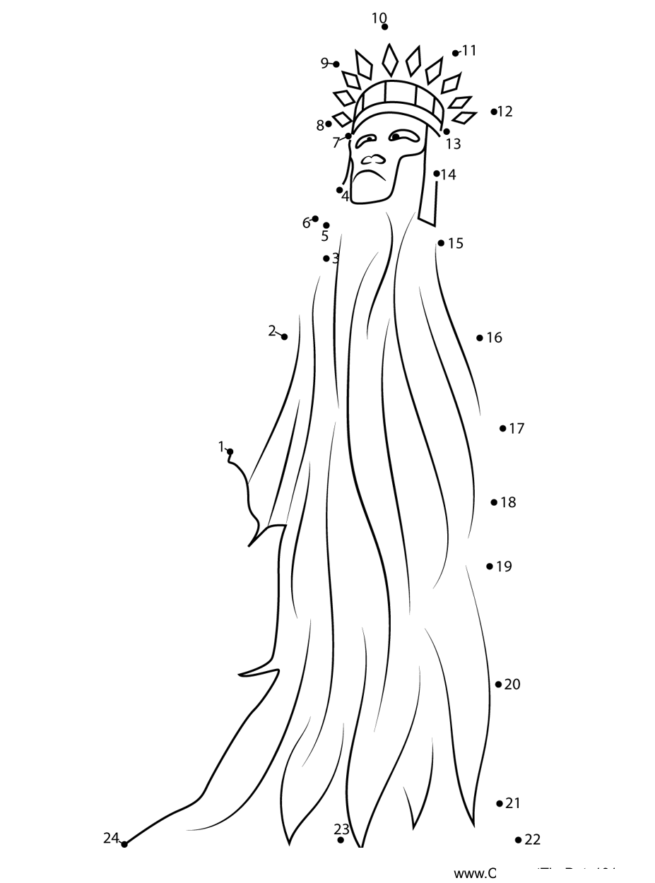 Yeti-Elder-Kubo-And-The-Two-Strings printable dot to dot worksheet