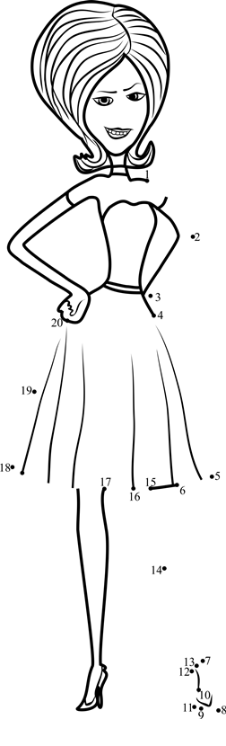 Scarlet-Overkill-Dot-To-Dot printable dot to dot worksheet