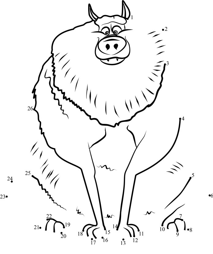 Beta-Wolf-Storks-Dot-To-Dot printable dot to dot worksheet