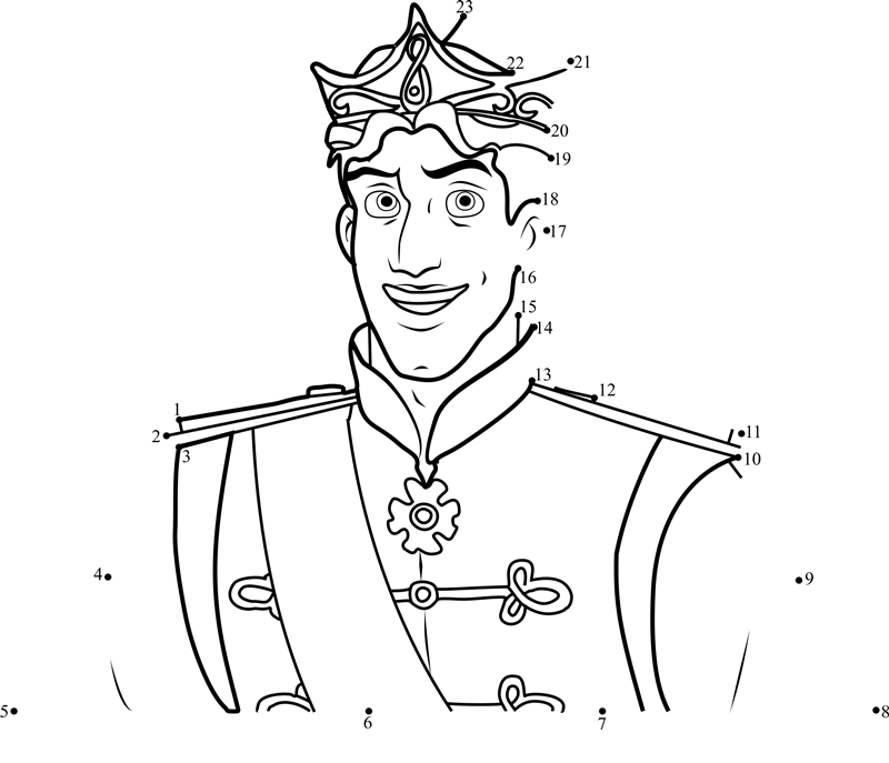 Prince-Naveen-Dot-To-Dot dot to dot worksheets