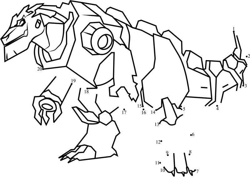 Grimlock-Disguised-From-Transformers-Dot-To-Dot dot to dot worksheets