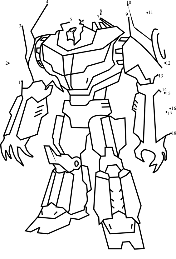 Grimlock-From-Transformers-Dot-To-Dot dot to dot worksheets