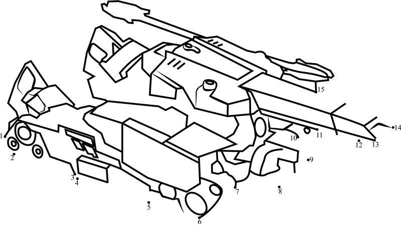 Megatronus-Disguised-From-Transformers-Dot-To-Dot dot to dot worksheets