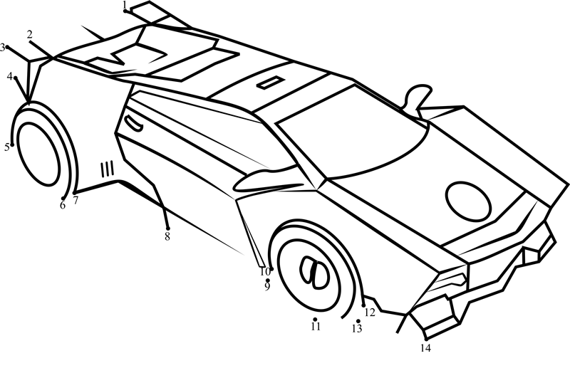 Sideswipe-Disguised-From-Transformers-Dot-To-Dot dot to dot worksheets