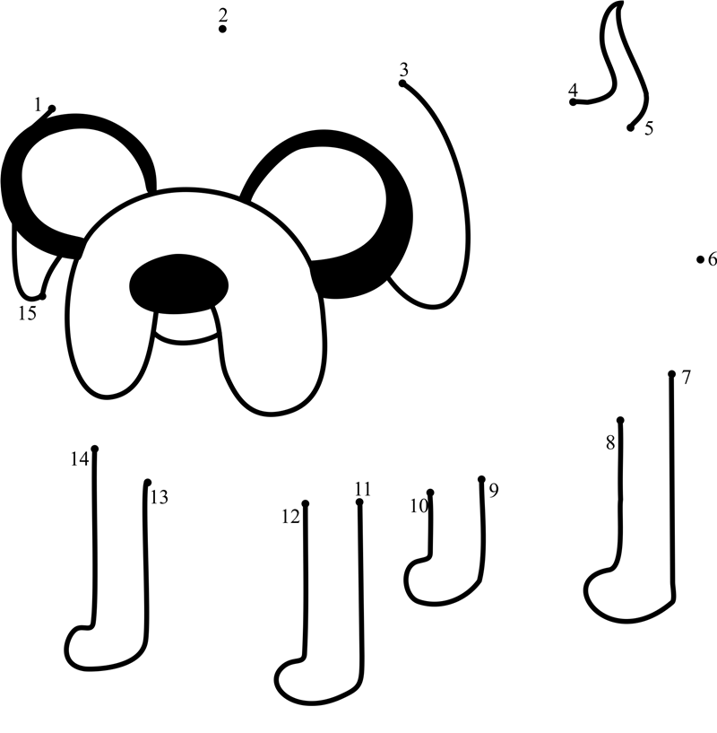 Jake-Dot-To-Dot printable dot to dot worksheet