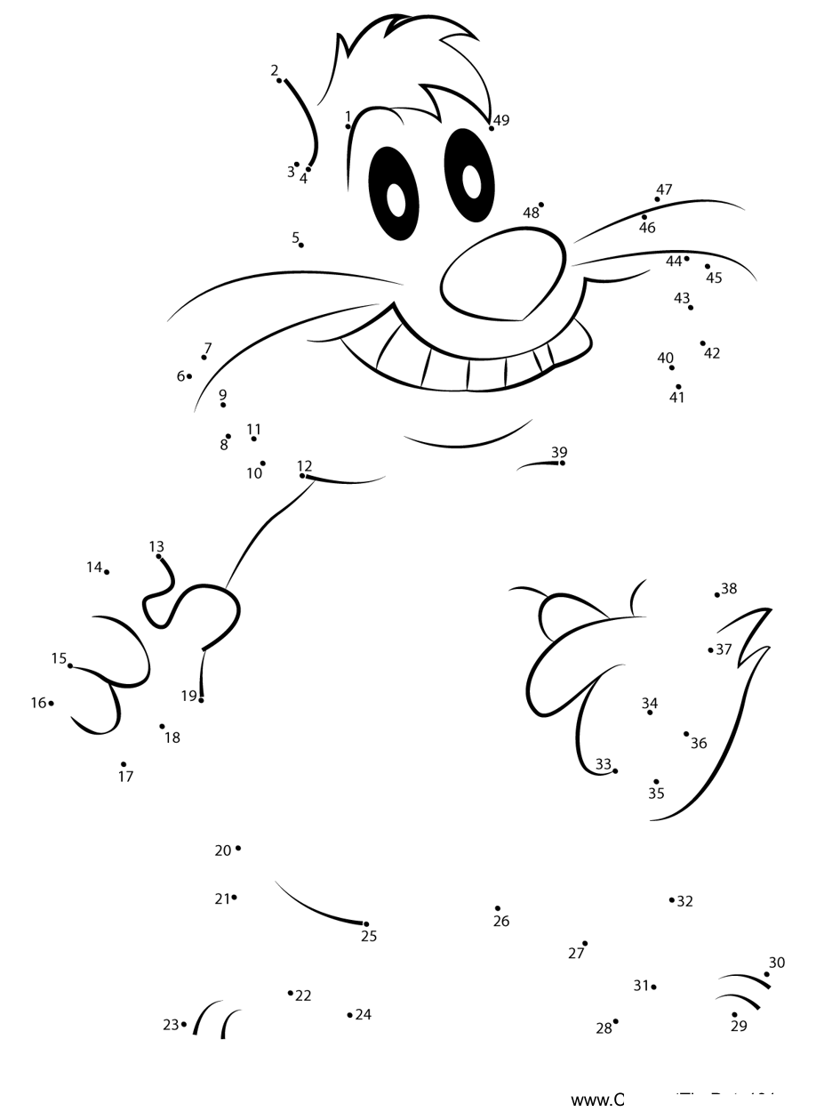 Charlton-Woodchucks-Animaniacs dot to dot worksheets